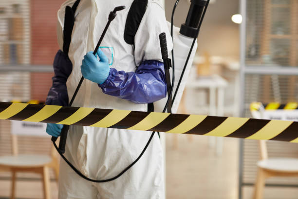 Professional Biohazard technician working in Colfax, IA